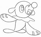 Pokemon Popplio Coloring Pages sketch template