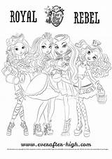 Monster Everafter Coloriage sketch template