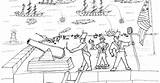 Mchenry Fort Battle Coloring sketch template