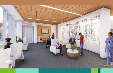 expanded discharge lounge  open   patient pavilion increasing