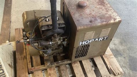 hobart   wisconsin tjd  cylinder air cooled engine youtube