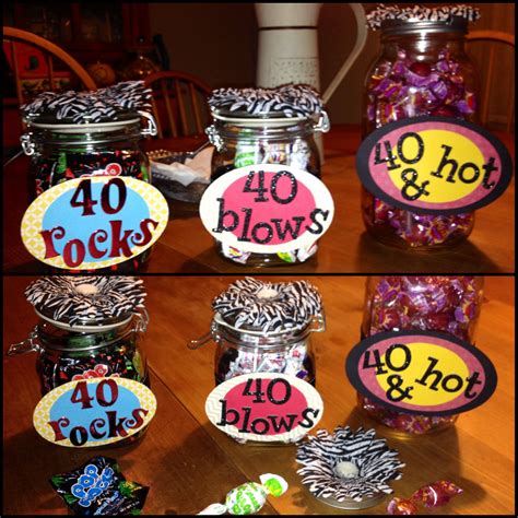 40th Birthday Party Favors Ideas Examples And Forms