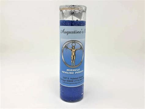 miracle healing power candle augustines