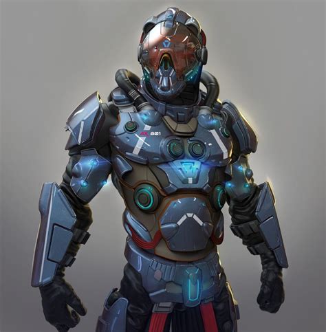 pin  bradley harris  twin stick armor concept futuristic armour futuristic armor