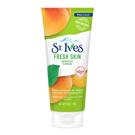 amazoncom st ives scrub fresh skin apricot  oz beauty