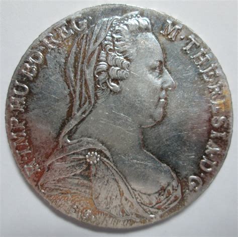 1780 4 Austria Thaler Maria Theresa Silver