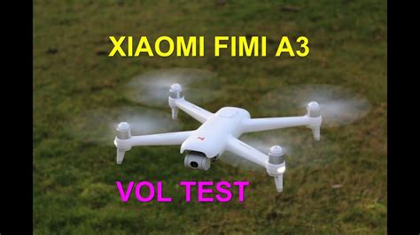 xiaomi fimi  vol test orbit follow  au top youtube