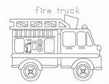 Fire Preschool Truck Safety Printables Booklet Pages sketch template