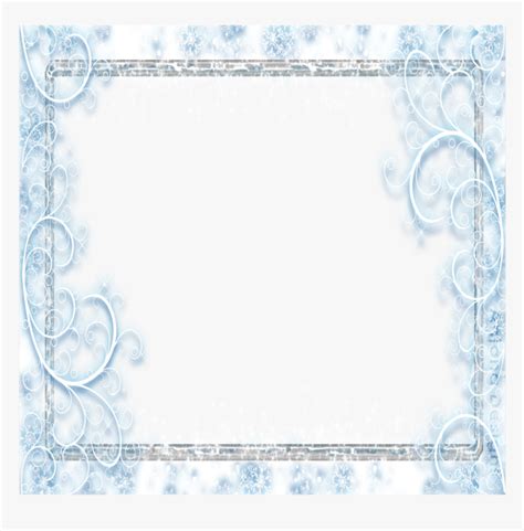 transparent ice border png ice design borders png