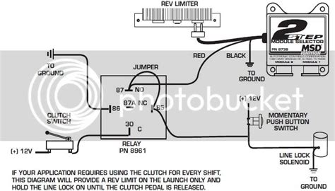 msd  step clutch wiring diagram chevelle tech