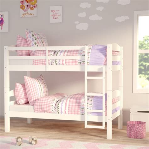 Viv Rae Abby Twin Over Twin Bunk Bed And Reviews Wayfair