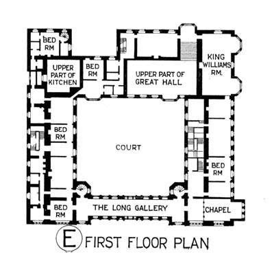 castle floorplans floor plan ashby castle  northants england