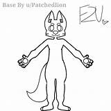 Furry Needed sketch template