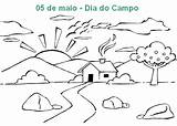 Dia Atividades Natureza Paisagem Maio Paisagens árvore Fazenda Mar Rios Matas Receber sketch template