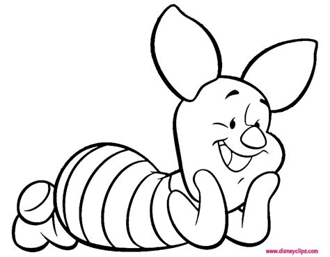 piglet coloring pages disney coloring book