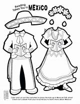 Hispanic Coloring Heritage Mariachi Pages Culture Mexican Paper Mexico Crafts Spanish Month Kids Drawing Dolls Activities Doll Printable Learning Para sketch template