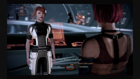 Mass Effect 2 Flirting With Kelly Youtube