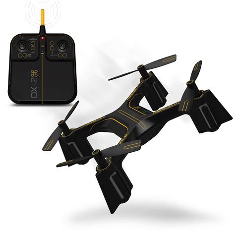 sharper image ghz rc dx stunt drone mini remote controlled quadcopter  assisted landing