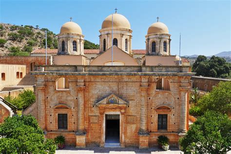 holy trinity monastery agia triada  tsangarolon  chania allincrete travel guide  crete