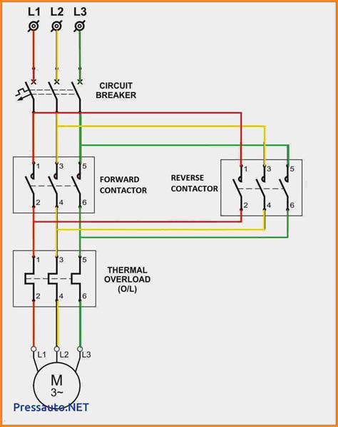 phase contactor wiring diagram collection