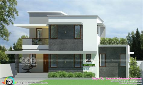 sq ft  bhk sober colored home kerala home design  floor plans  dream houses