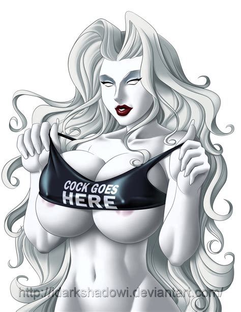 lady death cock goes here commission by thedarkness hentai foundry