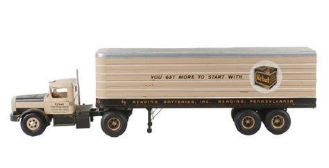 toy semi truck  trailer