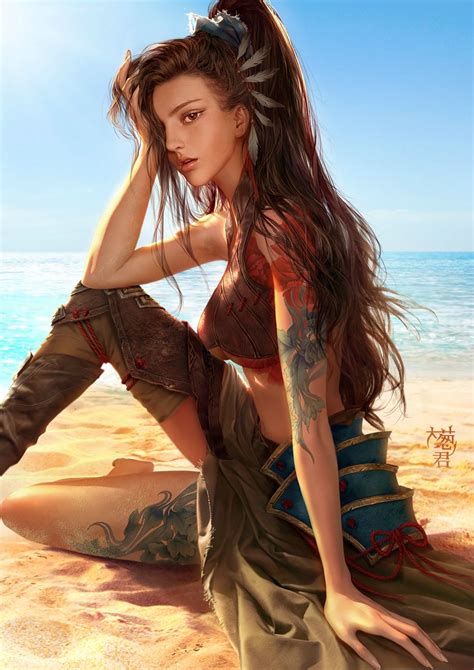 Pin By Yi On Dacongjun Fantasy Art Women Fantasy Girl Warrior Woman