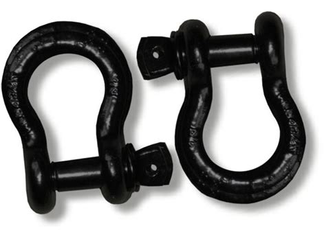 okoffroadcom recovery powdercoated  ring shackles