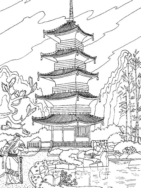 gambar adult coloring pages landscapes home landscape page