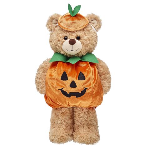 Pumpkin Costume 2 Pc Bear Halloween Teddy Bear Teddy Bear Clothes