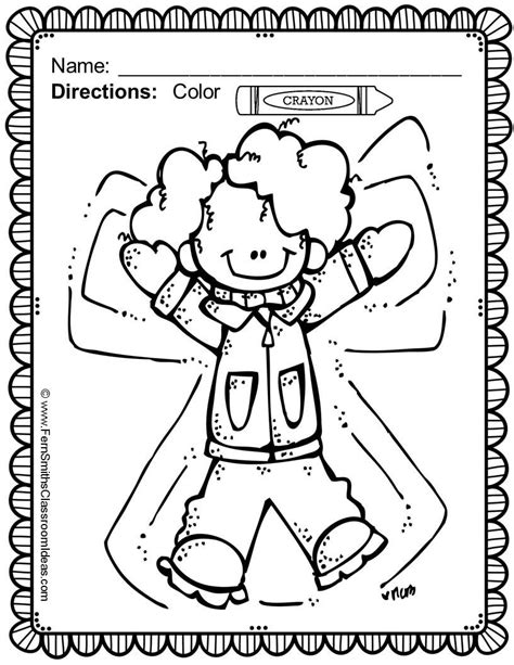 winter coloring page    preview