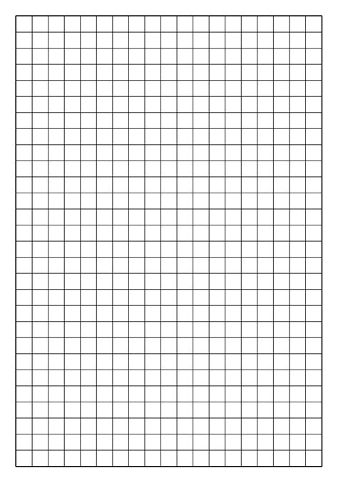 cm graph paper template
