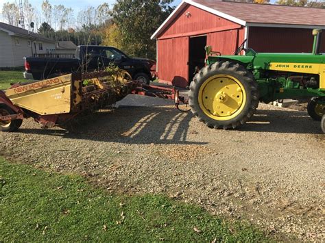 froze   holland  haybine  yesterdays tractors