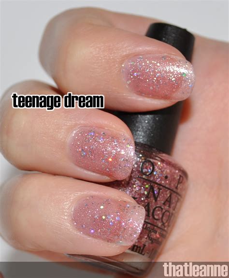 thatleanne katy perry opi swatches and happy new year