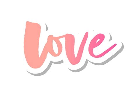 premium vector slogan love phrase lettering