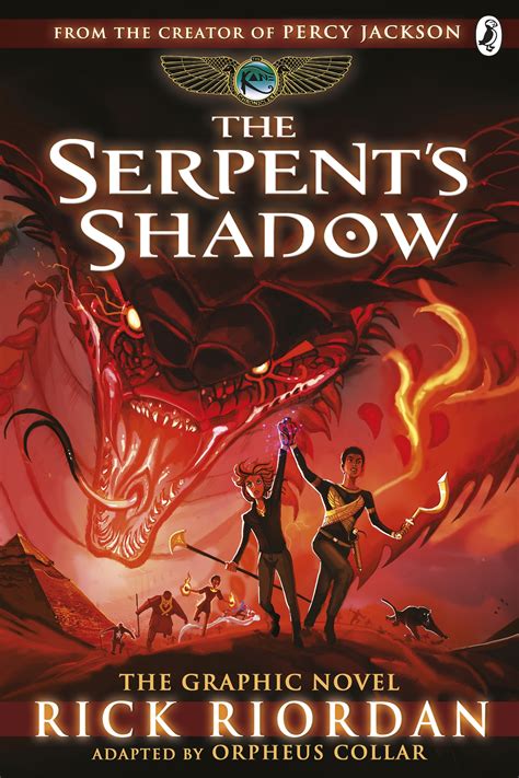 serpents shadow  graphic   kane chronicles book   rick riordan penguin