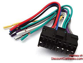 discount car stereo installation bhjvc replacement harness  select jvc  pin radios