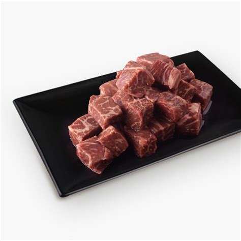 topcut wagyu beef cubes 500g