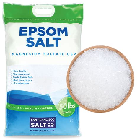 epsoak  epsom salt san francisco salt