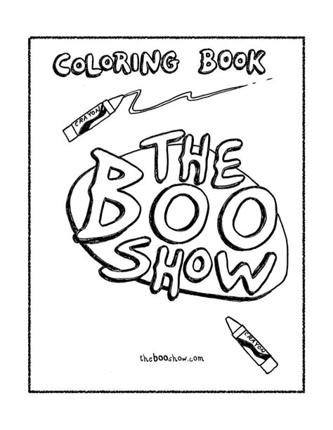 boo coloring book