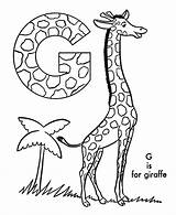 Coloring Giraffe Pages Printable Kids sketch template