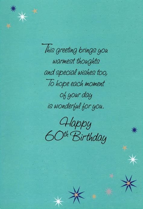 60th birthday card message birthdaybuzz