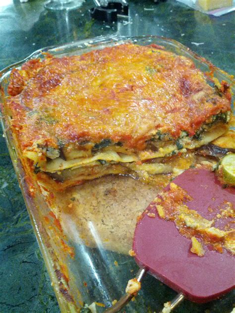 eggplant veggie lasagna bigoven