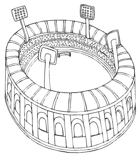 football stadium coloring pages coloring pages pinterest football