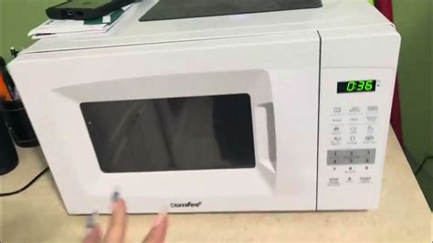 Comfee Em720cpl Pm Countertop Microwave Oven With Sound On Off Youtube