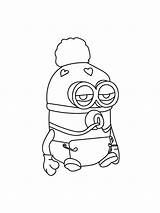 Minions Coloring Pages Printable sketch template
