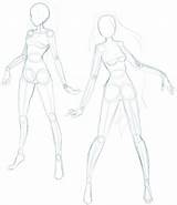Manga Male Poses Deviantart Proportion Yubi Reference Drawing Proportions Female Body Sketch Human sketch template