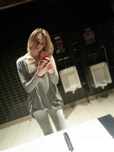 Trans Woman Takes Selfies In Men S Toilets To Protest