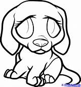 Sad Puppy Coloring Pages Beagle Cute Drawing Dog Anime Eyes Step Easy Drawings Cartoon Draw Print Printable Color Devil Getcolorings sketch template